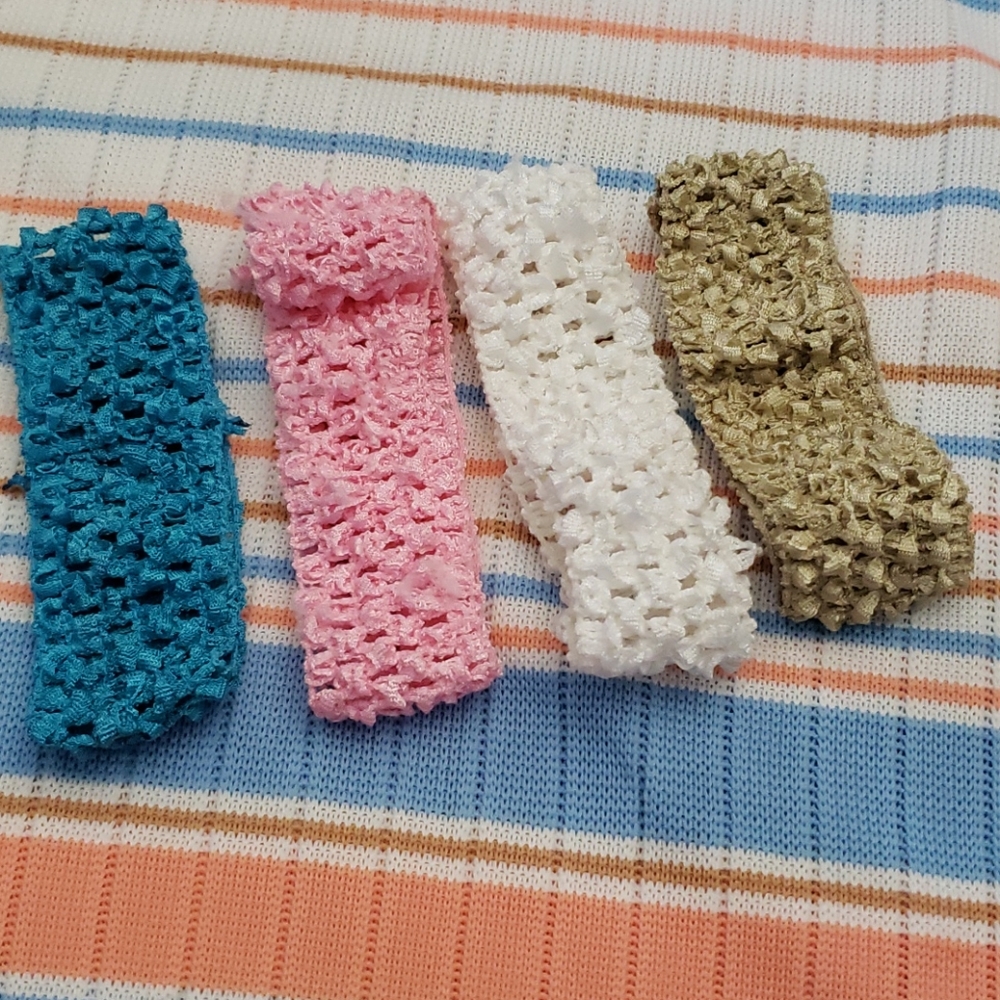 4 piece head band